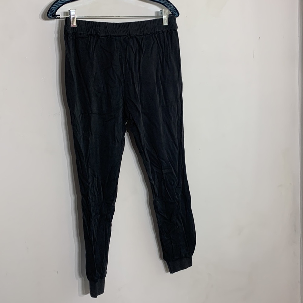 Converse one star small black Moto Streetwear jogger pants women’s - Picture 6 of 6